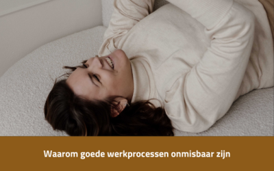Waarom goede werkprocessen onmisbaar zijn