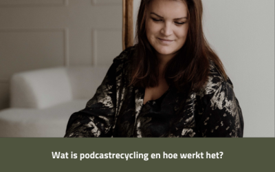 Wat is podcastrecycling en hoe werkt het?